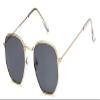 Tinted Reading Glasses, Metal Frame, Outdoor For Men Women, Fashion (Gold & Green, 1.25, Diopters) view 1