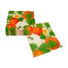 Caspari Pumpkin Chintz White Cocktail Napkins - 20 Per Package, 4 Packs view 3