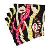 Caspari Serpentine Black Cocktail Napkins - 20 Per Package, 2 Packs view 2
