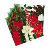 Caspari Christmas Garden Luncheon Napkins - 20 Per Package view 2