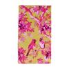 Caspari Scenic Songbirds Rose & Gold Guest Towel Napkins - 15 Per Package view 1