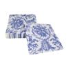 Caspari Romantic Toile Blue Luncheon Napkins - 20 Per Package, 2 Packs view 3