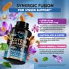 Eye Vitamins - Lutein and Zeaxanthin Supplements - AREDS2 Based Supplement for Seniors & Adults - Eye Health & Vision Support - Saffron, Zinc, Vitamins, Copper, Super Greens - Made in USA, 60 Capsules view 4