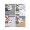 MiMiCall Lint Remover Roller for Clothes and Pets - Portable,and Replaceable Sheets - Perfect for Travel and On-The-Go Cleaning - Ideal for Various Fabrics - Strong Adhesion and Easy to Use(Blue with view 2