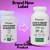 PRISTINE'S Lion's Mane Mushroom 1000mg (2 Pack) Brain Memory & Focus Adaptogen Supplement - 120 Day Supply - Cognitive Function & Immunity Health Memory Supplements for Adults - Vegan - Non-GMO view 2