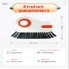 2 in 1 Groove Cleaning Brush Window Track Cleaning Tool, Gap Cleaning BrushMulti-Function Grout Cleaning Tool(Orange,Two) view 2