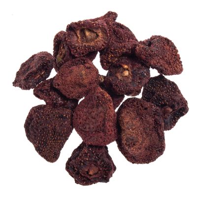 Bella Viva Orchards Natural Dried Whole Strawberries, No Added Sugar, 1 lb of Dried Fruit
