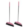 PRETYZOOM Long Handle Stainless Steel Broom for Household Cleaning Broom Standing Dustpan Decking view 1