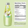 JANS - COCONUT MILK DRINK (with NATA DE COCO) MELON 9.8 OZ (Pack of 6, Melon) view 2