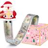 Meiidoshine Christmas Money Box for Cash Gift Pull, Surprise Money Holder for Kids Adults with 50Pcs Transparent Bags - Fun Ways to Give Cash As A Gift for Your Loved Ones view 1