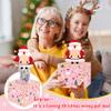 Meiidoshine Christmas Money Box for Cash Gift Pull, Surprise Money Holder for Kids Adults with 50Pcs Transparent Bags - Fun Ways to Give Cash As A Gift for Your Loved Ones view 2