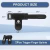 GFKRHPNY 2PCS Trigger Finger Splint - Finger Brace for Thumb, Index, Middle, Ring and Pinky Finger - Left Or Right Hand view 4