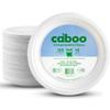 Caboo Disposable Bamboo Paper Plates, 125 Pack of 10 Inch Sturdy Biodegradable Plates, Compostable Plate, Microwave Safe Party Plate, Eco Friendly Alternative to Plastic view 1