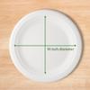 Caboo Disposable Bamboo Paper Plates, 125 Pack of 10 Inch Sturdy Biodegradable Plates, Compostable Plate, Microwave Safe Party Plate, Eco Friendly Alternative to Plastic view 4