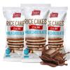 LIEBERS Kosher Certified Dairy Italian Milk Chocolate Rice Cakes, Gluten Free Snack Italian Milk Chocolate (pack of 3) view 1