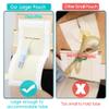 [2 Pack] Feeding Tube Belt, PEG Tube Holder G-Tube Protective Belt Breathable Beige with Slit for G Tube J Tube PEG Tube Supplies, No More Taping The Tube view 3