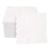 100 Pieces 2-ply White Napkin Disposable Scalloped Cocktail Napkins Beverage Napkins Dessert Napkins Paper Napkins for Dinner Wedding Birthday Party Bridal Anniversary Reception Event (White) view 1