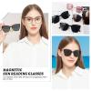 OCCI CHIARI Magnetic Reading Sun Glasses 2.5x Clip on Sunglasses Readers for Women Fashion Cat Eye Polarized Frame(1.0 1.25 1.5 1.75 2.0 2.25 2.5 2.75 3.0 3.5) view 2