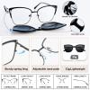 OCCI CHIARI Magnetic Reading Sun Glasses 2.0x Clip on Sunglasses Readers for Women Fashion Cat Eye Polarized Frame(1.0 1.25 1.5 1.75 2.0 2.25 2.5 2.75 3.0 3.5) view 3