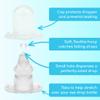 Precision Dropper Eye Drop Guide for Elderly, Arthritis & Tremors Mess-Free, No Head Tilt Eyedrop Delivery Fits Most Eye Drop Bottles Reusable Medical-Grade Silicone Dispenser (3 Pack) view 4