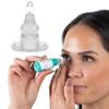 Precision Dropper - Eye Drop Assist Device Mess-Free Eyedrop No Head Tilt, Less Flinching, and Comfortable use - Compatible with Most Bottles - Eyedropper Dispenser (1-Pack) view 1