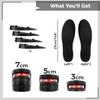 3-Layer Adjustable Orthotic Shoe Lift Kit With Air Cushion For Women And Men, 3Cm 5Cm 7Cm Tailor-Able Insoles, Height Increasing Shoe Insole, Flat Foot Insoles view 2