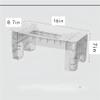 UShioart PET Toilet Stool, Non-Slip Pooping Stool, Strong Load-Bearing, Blends Seamlessly Into Any Bathroom view 3