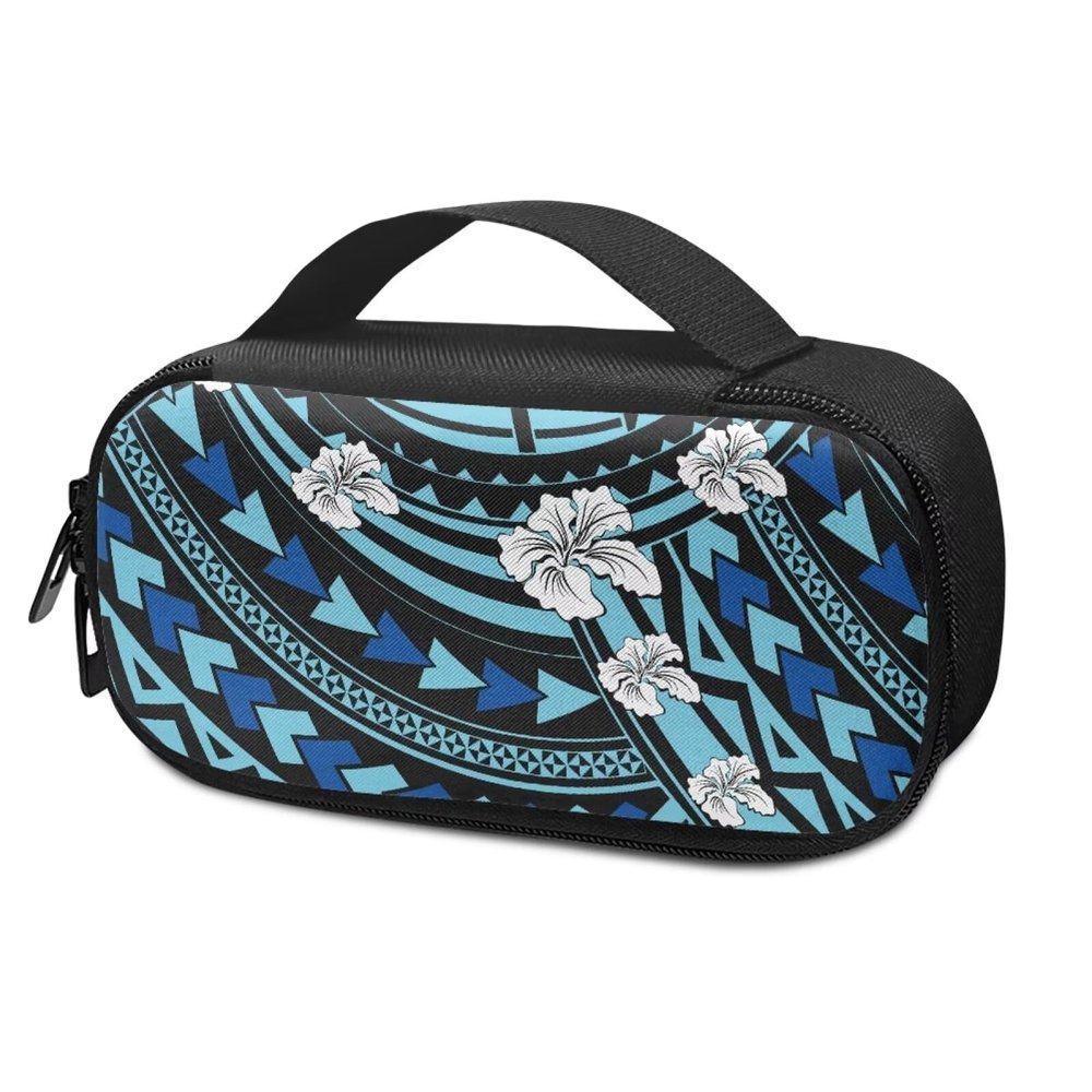 ASQVTIFE Blue Pattern Insulin Cooler Travel Case Diabetics Care Insulated Organizer Insulin Travel Case for Insulin Pen and Medication Diabetic Care Diabetes Travel Case Bag Insulin Packs