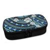 ASQVTIFE Blue Pattern Insulin Cooler Travel Case Diabetics Care Insulated Organizer Insulin Travel Case for Insulin Pen and Medication Diabetic Care Diabetes Travel Case Bag Insulin Packs view 2