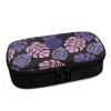 ASQVTIFE Purple Banana Leaf Insulin Pen Cooler Insulin Travel Case Travel Medicine Cooler Bag Diabetic Insulated Organizer Portable Cooling Bag for Insulin Pen and Medication Diabetic Supplies view 2
