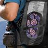 ASQVTIFE Purple Banana Leaf Insulin Pen Cooler Insulin Travel Case Travel Medicine Cooler Bag Diabetic Insulated Organizer Portable Cooling Bag for Insulin Pen and Medication Diabetic Supplies view 4