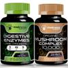 WELLNESS LABSRX Digestive Enzymes Capsules | Mushroom Capsules | Bundle view 1