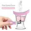 Eye Wash Cup, Eye Wash Cleaner Kit Eye Bath Cleaner Bottle Manual Air Pressure Eye Cleasing Cup Clean Dust Makeup Irritants for Eye Care Soothing Tired Eyes(Pink) view 3