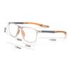 GSKDZG Sports Sunglasses Photochromic Reading Glasses Men Women Readers Stylish Presbyopic Glass Lightweight Comfortable(Red,+3.0) view 3