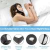 Anti Snoring Chin Strap, Adjustable Breathable Chin Strap, Anti Snoring Devices Airflow Jaw Strap, Stop Snoring Head Band, Sleep Belt Jaw Support, Comfortable Fit for All Head Sizes(Black) view 2