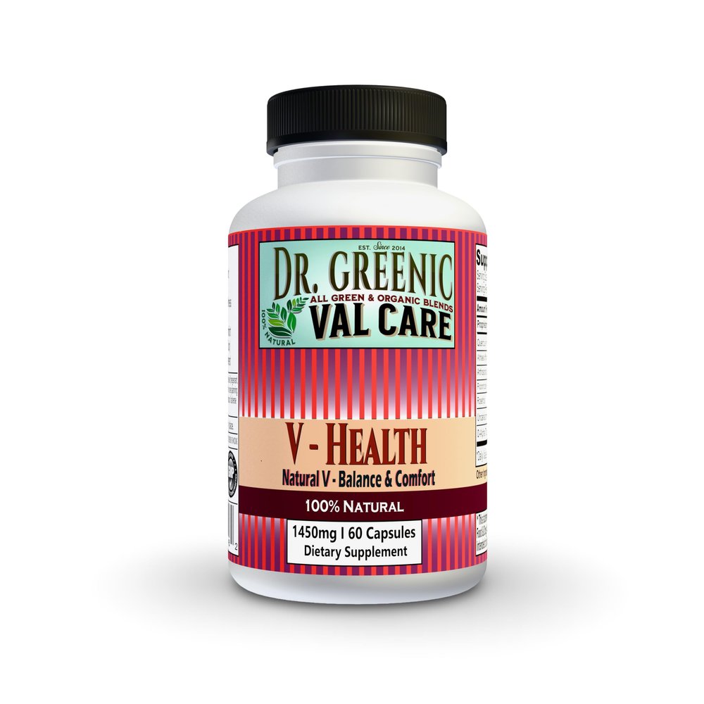 Dr. Greenic VAL Care Supplement 60 Capsules | V - Health | Natural V - Balance & Comfort | Female Yeast Infection Support