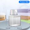 Liquid Laundry Detergent Dispenser,23.6oz Laundry Detergent Container with Measuring Cup,Laundry Soap Dispenser,Clear Plastic Fabric Softener Dispenser,Laundry Room Organization,10.5x8.5x16CM view 2