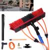 DKPLOE Water Fed Extendable Brush Window Clean Extendable Window Cleaning Kit Telescopic Brush Suitable for Cleaner Conservatory Roof Photovoltaic Panel Cleaning(12m) view 1