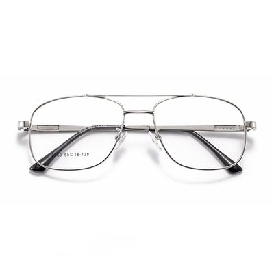 GSKDZG Men Photochromic Bifocal Reading Glasses Aviator Sunglasses Stylish Large Frame Readers Progressive Presbyopic Glasses(Silver,+3.0)