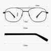 GSKDZG Men Photochromic Bifocal Reading Glasses Aviator Sunglasses Stylish Large Frame Readers Progressive Presbyopic Glasses(Silver,+3.0) view 3