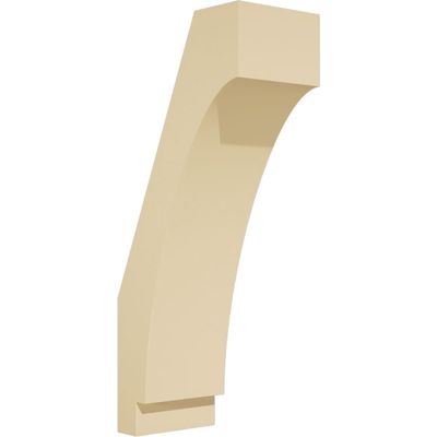 5 1/2"W x 10"D x 22"H Imperial Signature Urethane Knee Brace, Primed Tan