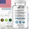 OjosLabs Sam e 500mg Methionine Supplement for Liver, Joint, Brain and Mood Support, High Absorption SAM-e (S Adenosyl Methionine), Vegan, Gluten Free,Non-GMO-USA Made, 60 Sam e Capsule (2 Pack) view 2