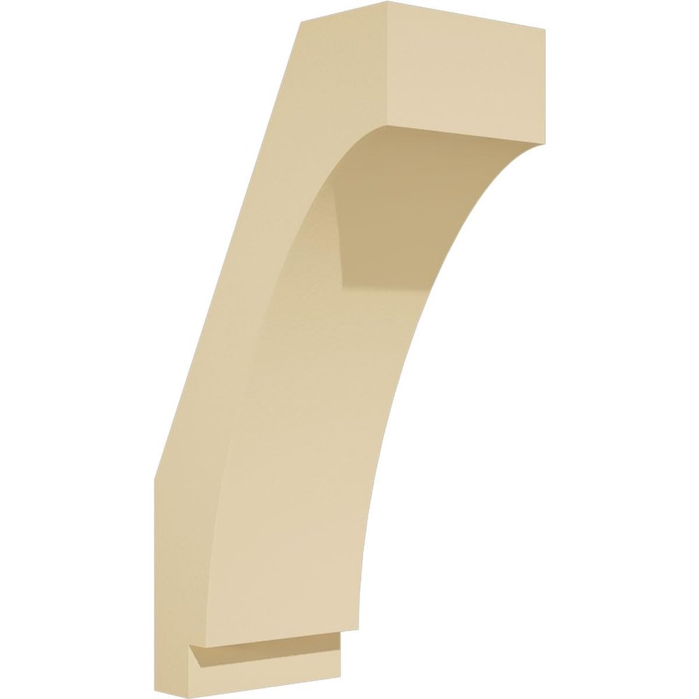 5 1/2"W x 10"D x 18"H Imperial Signature Urethane Knee Brace, Primed Tan