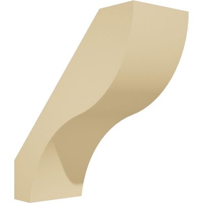 5"W x 6"D x 6"H Geneva Signature Urethane Knee Brace, Primed Tan
