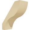 5"W x 6"D x 6"H Geneva Signature Urethane Knee Brace, Primed Tan view 1