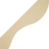 5"W x 6"D x 6"H Geneva Signature Urethane Knee Brace, Primed Tan view 4