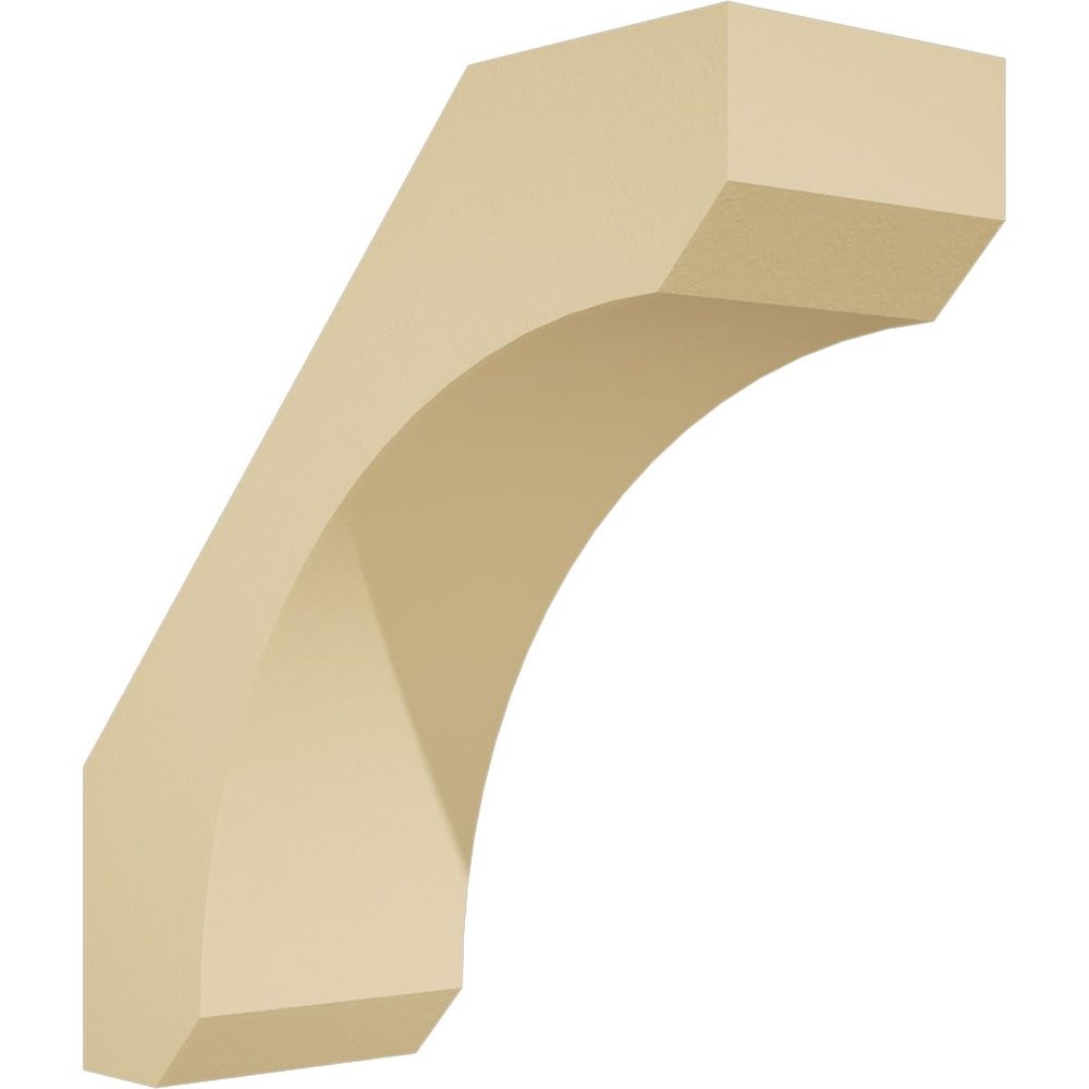 3 1/2"W x 10"D x 10"H Legacy Signature Urethane Knee Brace, Primed Tan