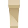 3 1/2"W x 10"D x 10"H Legacy Signature Urethane Knee Brace, Primed Tan view 3