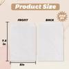 200 Pack White Kraft Paper Bags, 5" x 7.5", Gift Cards, Gift Candy, Cookies, Donuts, Crafts, Party Favors, Sandwiches, Jewelry Goods, Snack Bags, Flat Gift Bags (White, 5x7.5 Inch (Pack of 200)) view 2