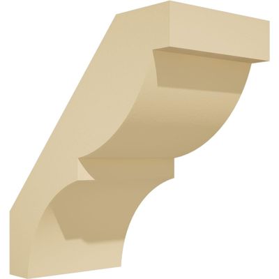 5"W x 10"D x 10"H Valencia Signature Urethane Knee Brace, Primed Tan
